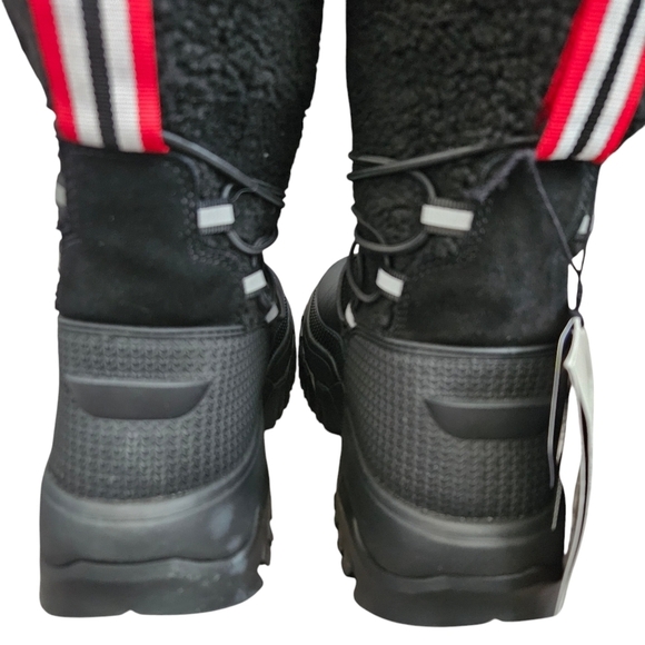 Hunter Wanderer Womens Black Waterproof Tall Sherpa Snow Gorpcore Boots SZ 7 NWT - Picture 6 of 12